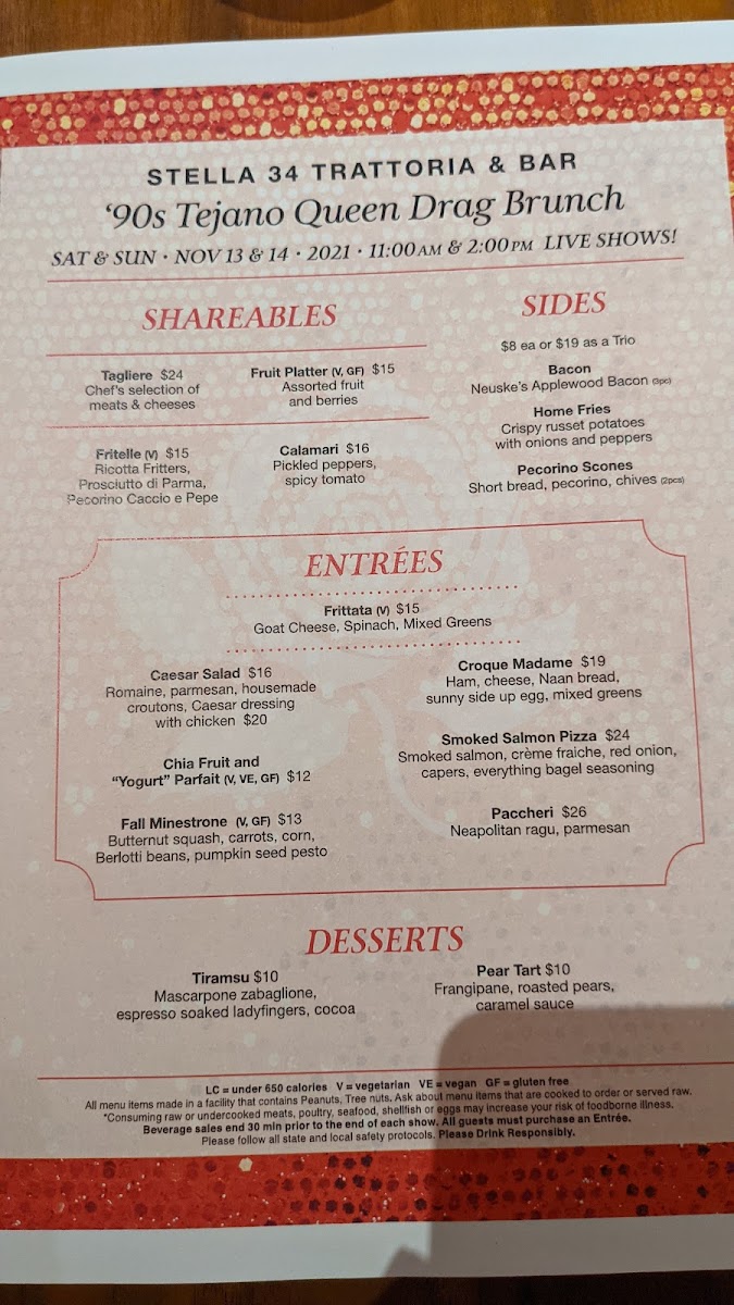 Herald Square Cafe Photo Menu 4