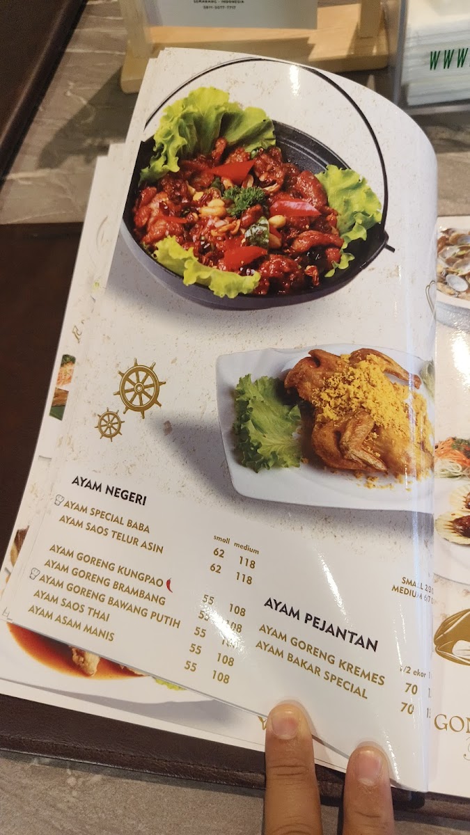 Baba Restaurant by Kelong Shangrila Tj. Pinang Kepri Photo Menu 5