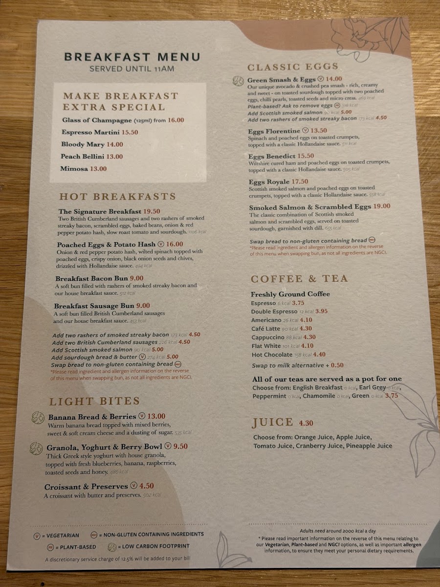 Juniper & Co Bar and Kitchen Photo Menu 1