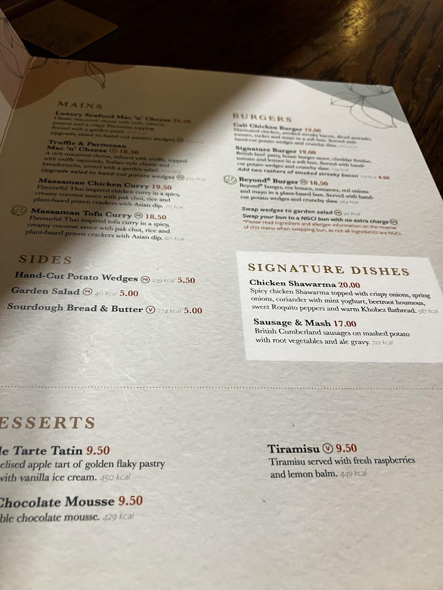 Juniper & Co Bar and Kitchen Photo Menu 3
