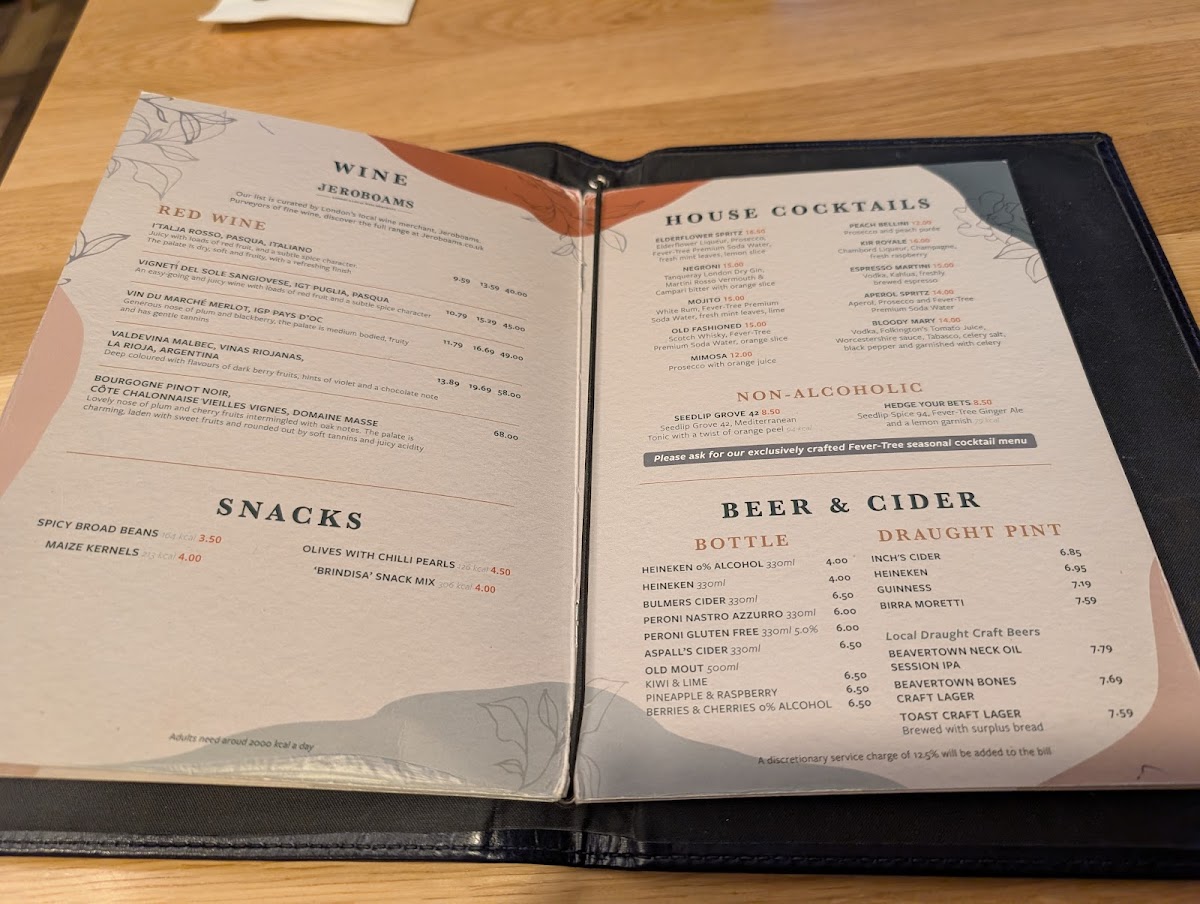 Juniper & Co Bar and Kitchen Photo Menu 6