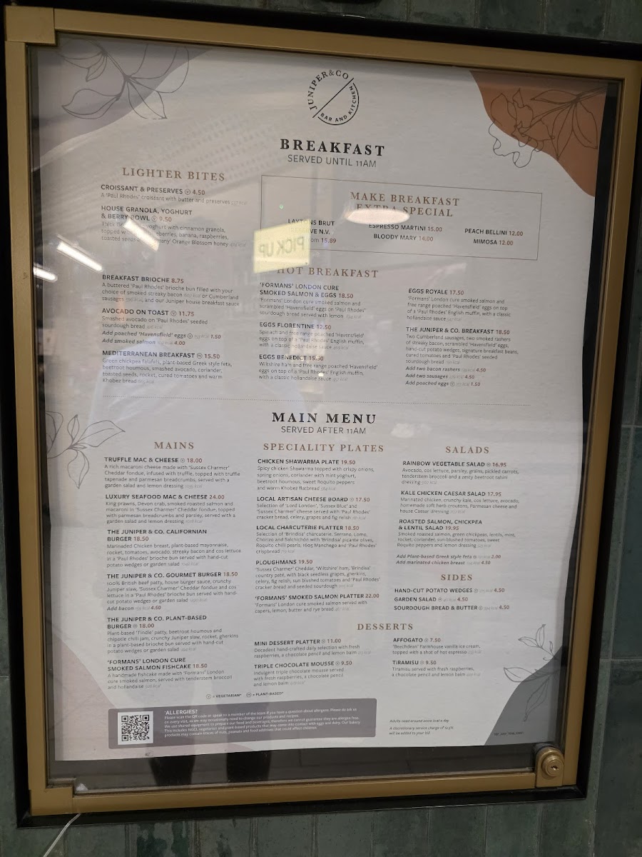 Juniper & Co Bar and Kitchen Photo Menu 8