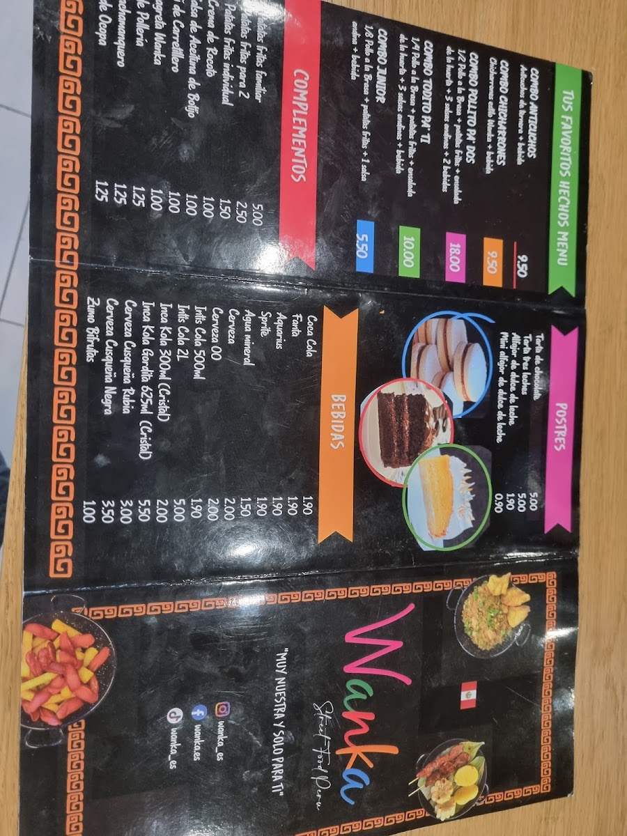 Restaurante Wanka Street Food Perú Photo Menu 8