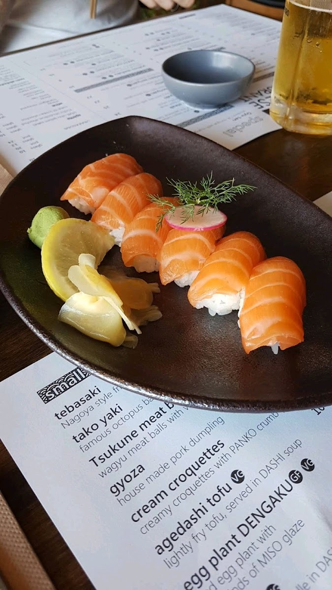 A red dot Japanese Restaurant Photo Menu 8