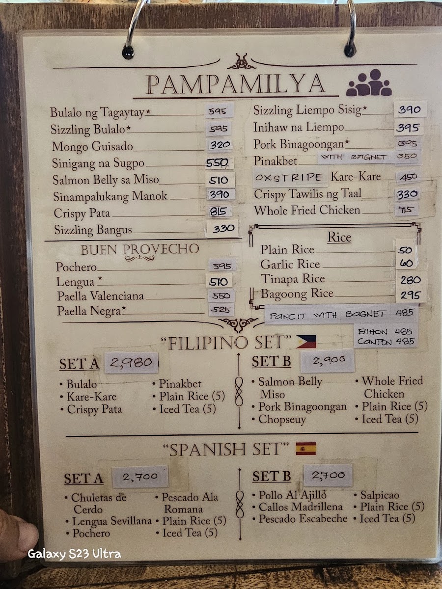 Rekados Cafe & Restorante Photo Menu 1