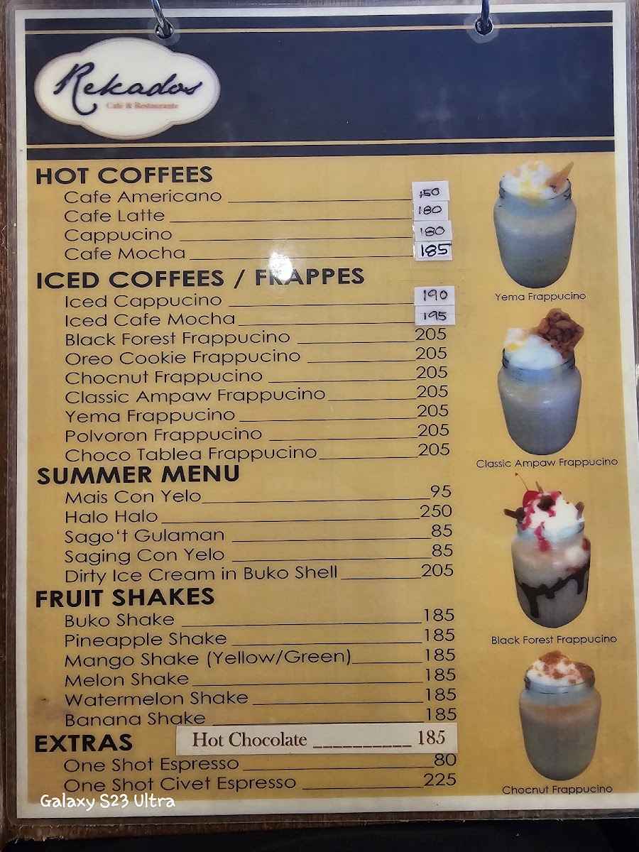 Rekados Cafe & Restorante Photo Menu 4