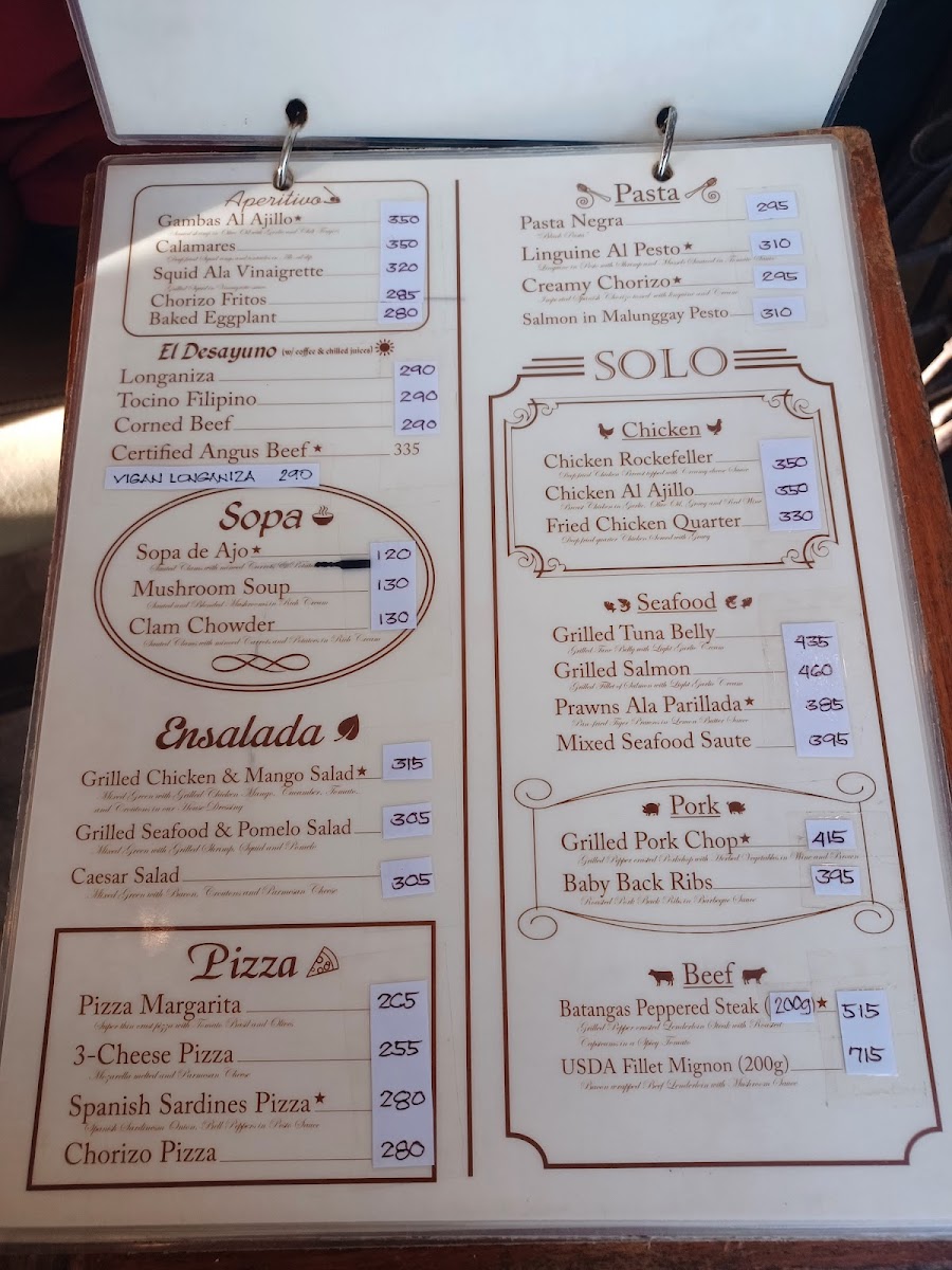 Rekados Cafe & Restorante Photo Menu 7