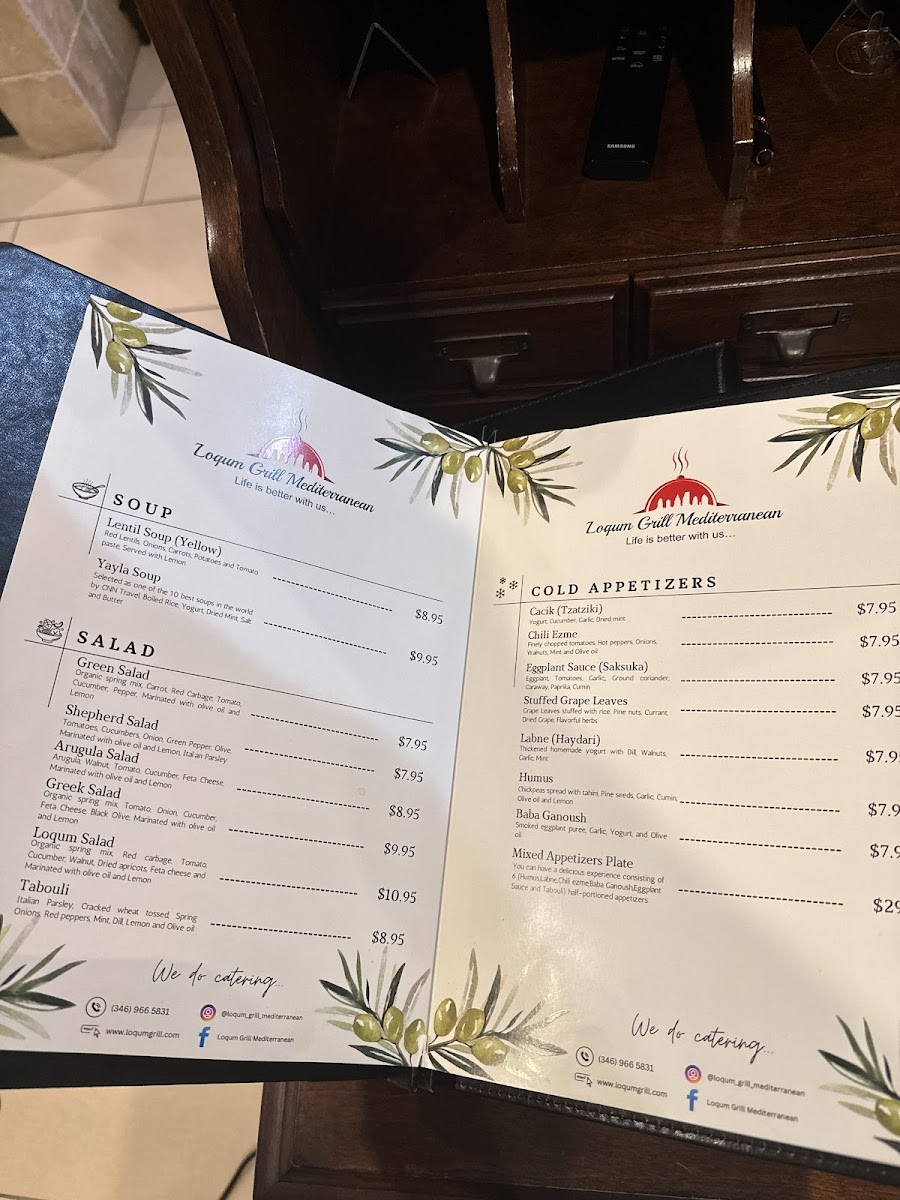 Loqum Grill Mediterranean Photo Menu 10