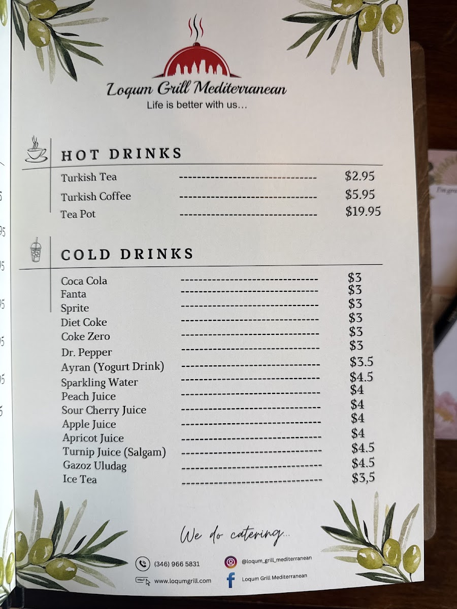 Loqum Grill Mediterranean Photo Menu 6