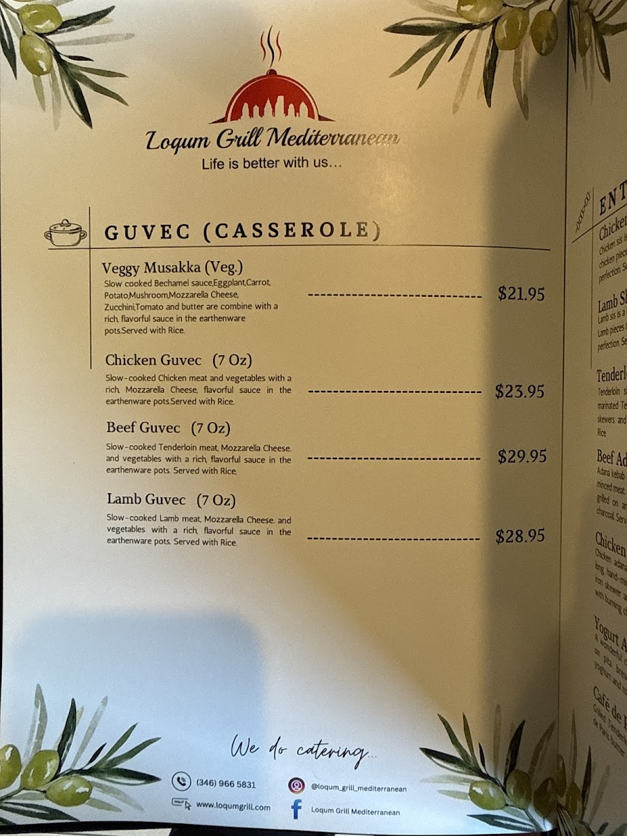 Loqum Grill Mediterranean Photo Menu 9