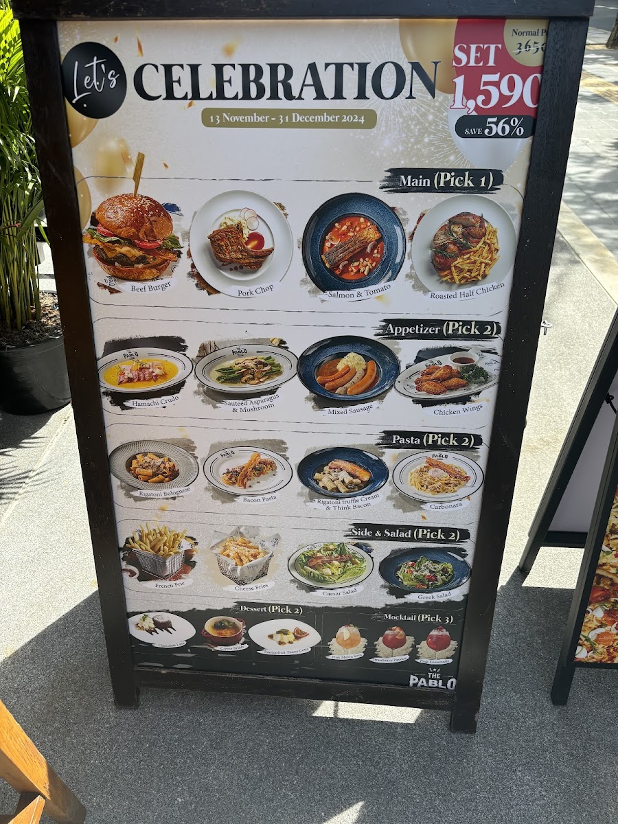 The Pablo Bangkok Photo Menu 8