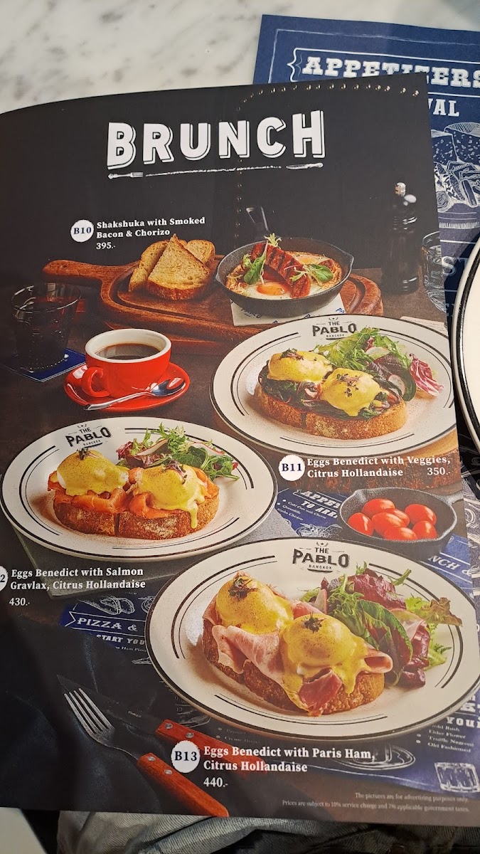 The Pablo Bangkok Photo Menu 9