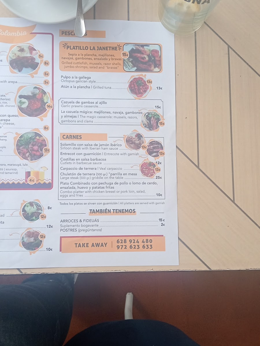 Bar Restaurant La Janethe Photo Menu 8