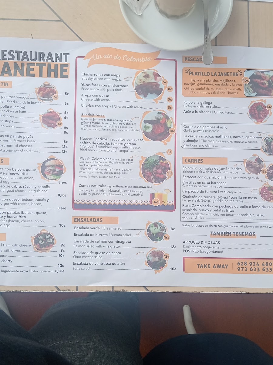 Bar Restaurant La Janethe Photo Menu 9
