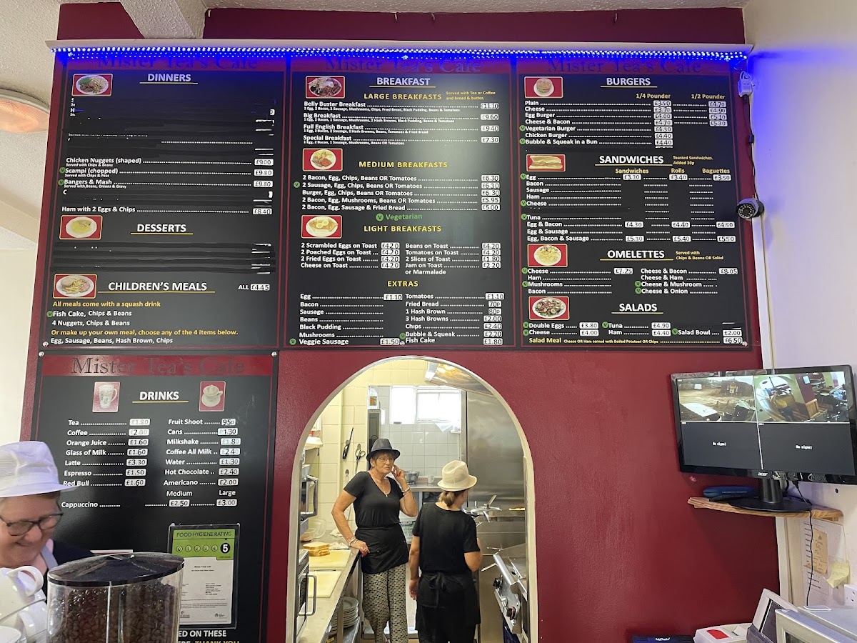 Mister Tea's Cafe Photo Menu 2