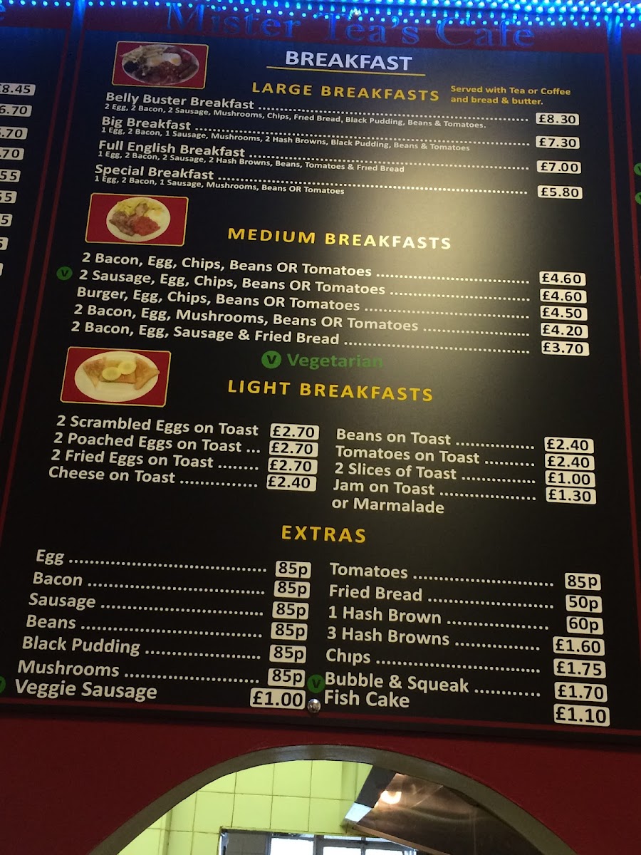 Mister Tea's Cafe Photo Menu 6