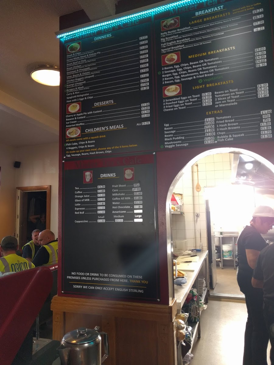 Mister Tea's Cafe Photo Menu 9