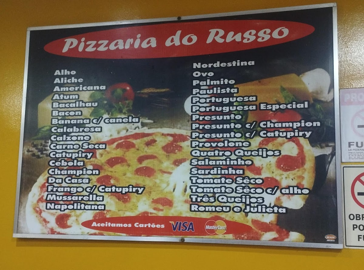 restaurante chua da ilha Photo Menu 1