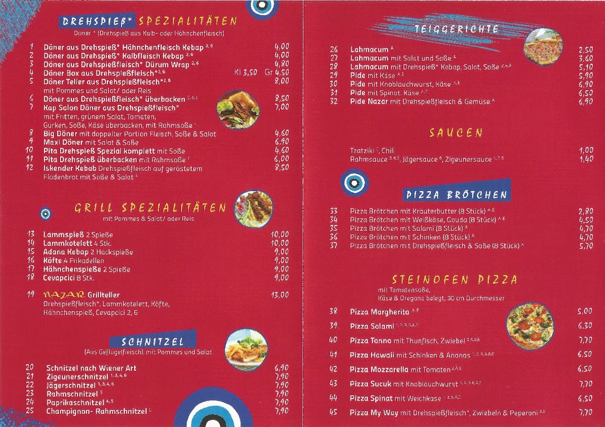 Nazar Grill Photo Menu 3
