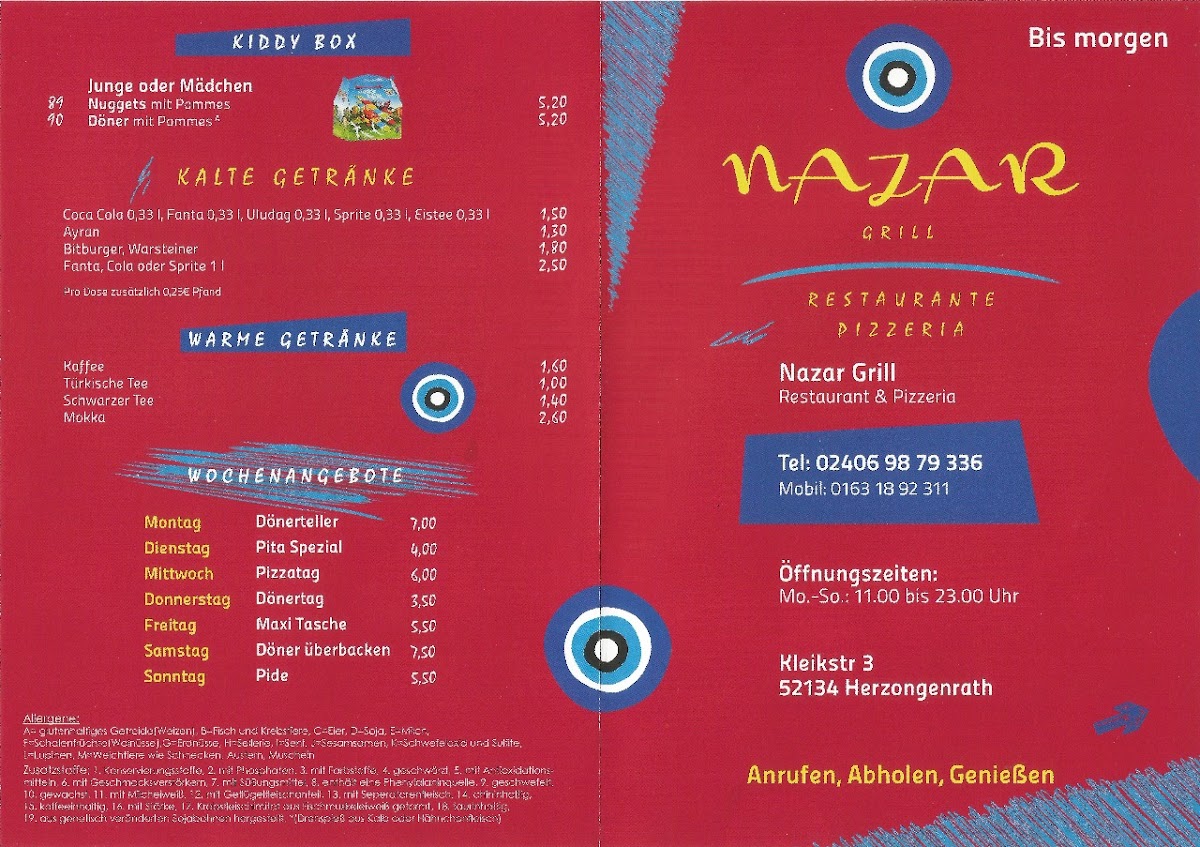 Nazar Grill Photo Menu 9