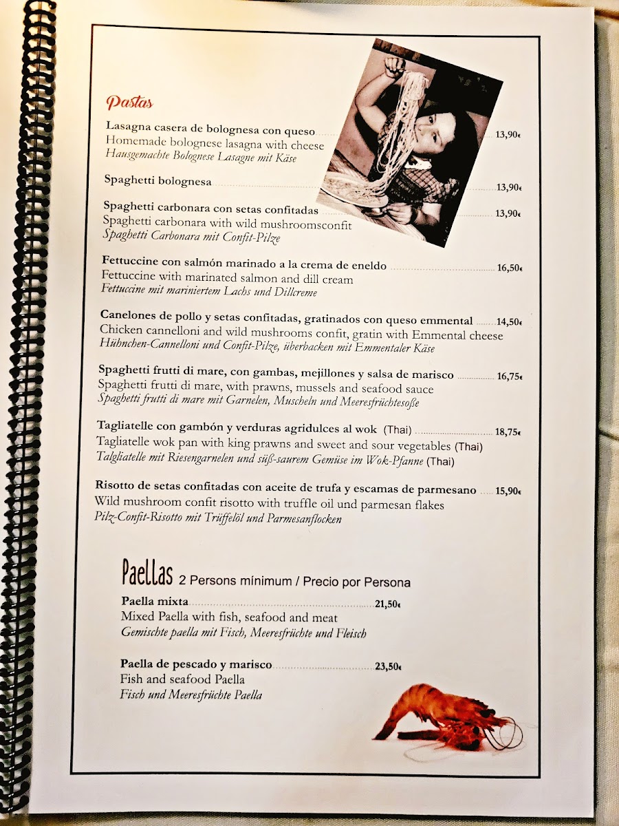 Porto Cari | Restaurant & Cafe Photo Menu 1