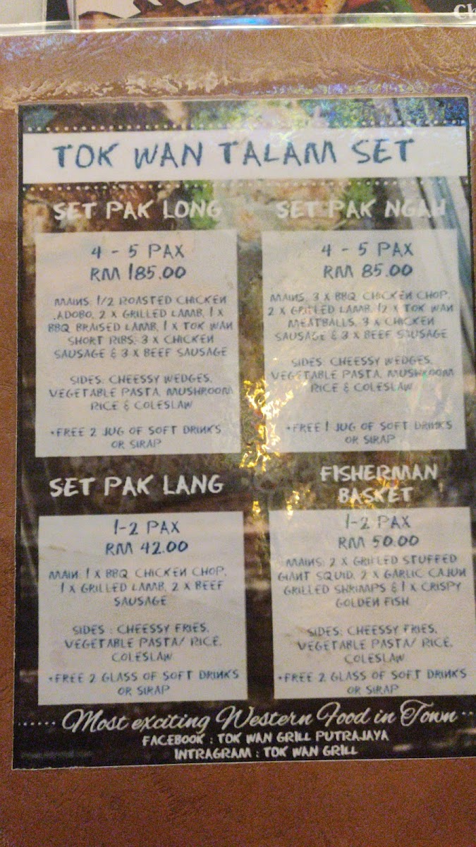 Tok Wan Grill Putrajaya Photo Menu 5