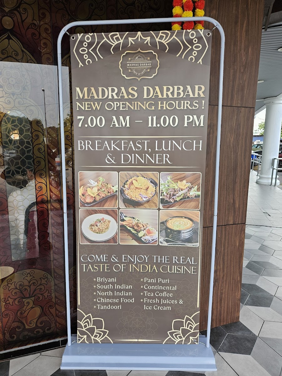 Madras Darbar Restaurant & Banquet Hall Photo Menu 5