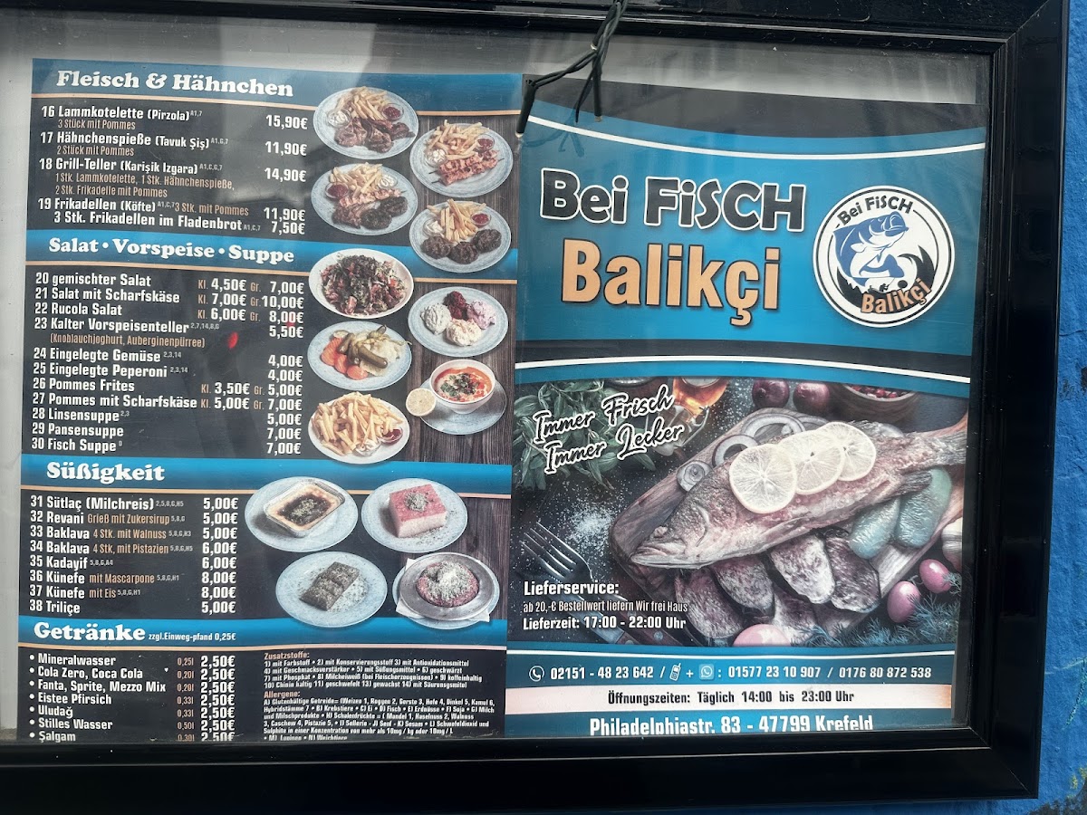 Bei Fisch Tatlici - Krefeld Photo Menu 1