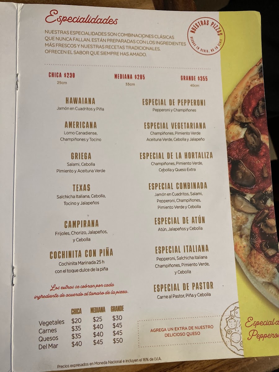 Pizzas plaza Nápoles Photo Menu 8