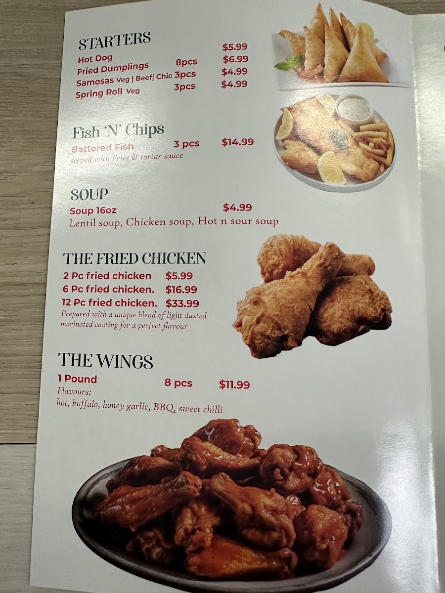 New Town Variety Plus Diner Photo Menu 3