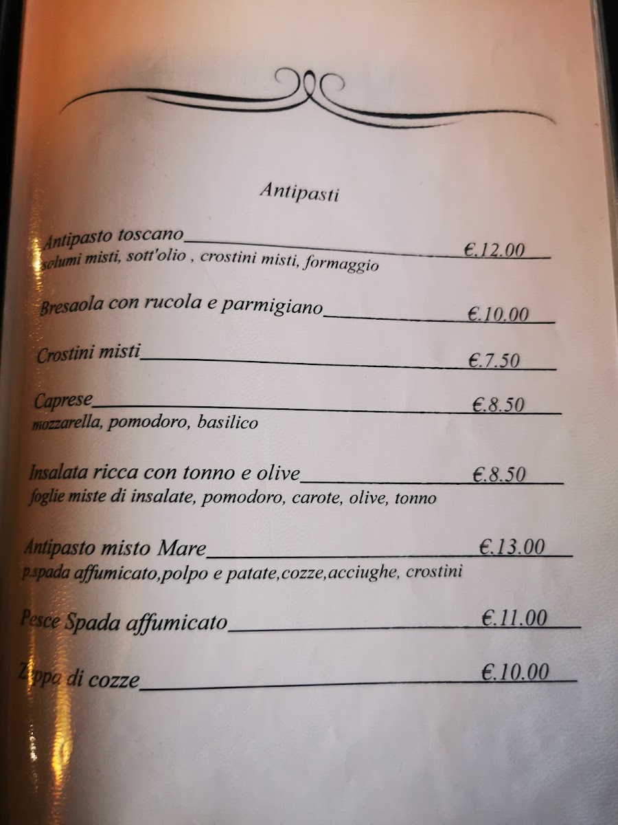 Ristorante Bar Pizzeria La Bettola Photo Menu 3