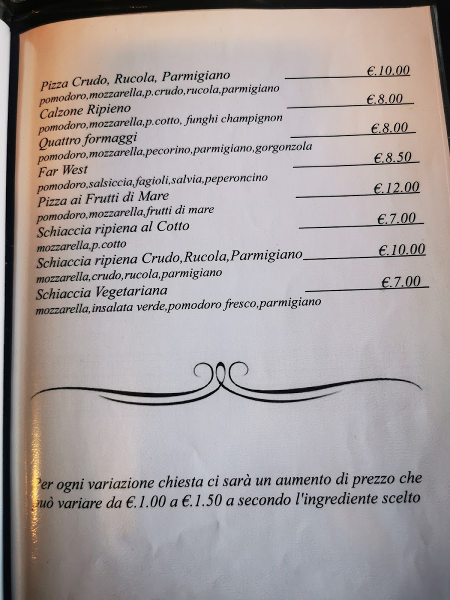 Ristorante Bar Pizzeria La Bettola Photo Menu 4