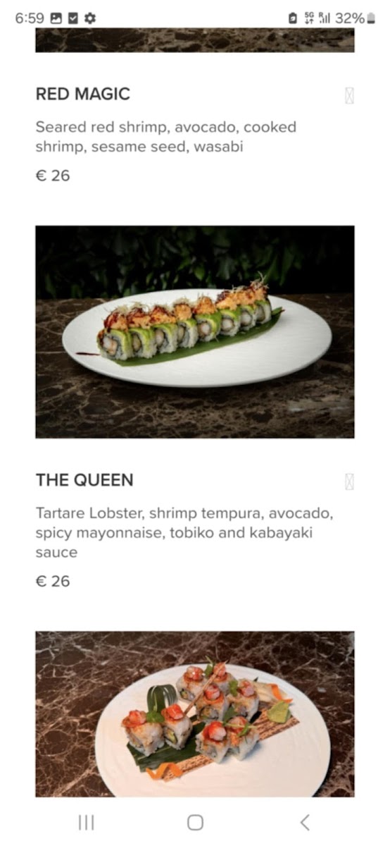KOMO Fusionable Taste Photo Menu 1