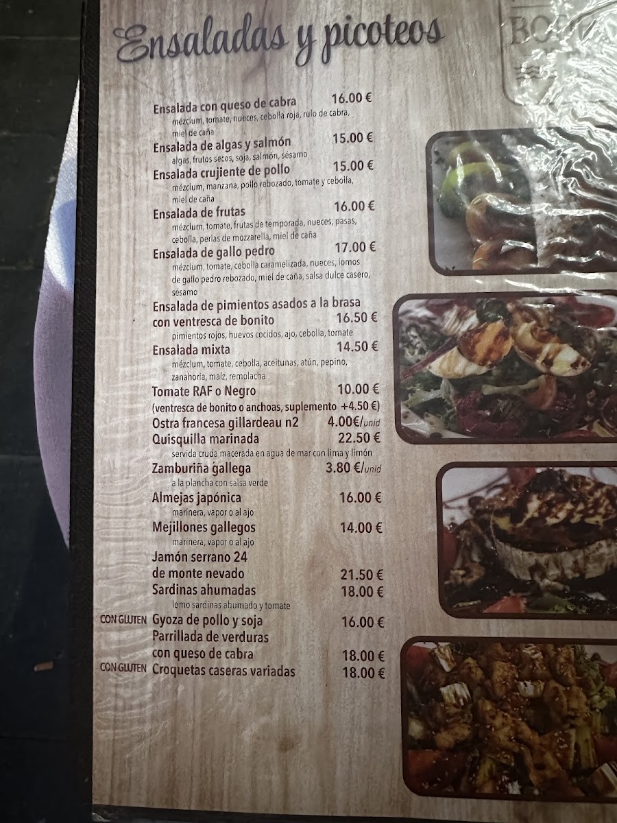 RESTAURANTE BODEGA Y MAR Photo Menu 2