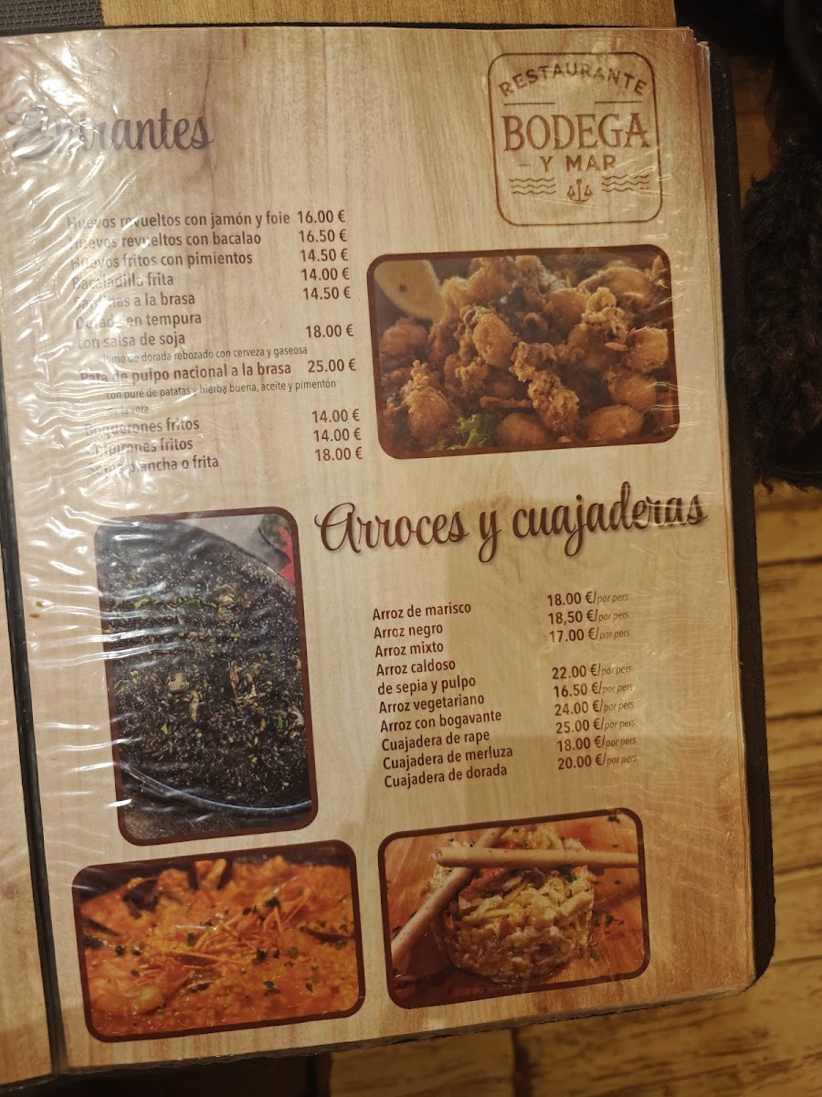 RESTAURANTE BODEGA Y MAR Photo Menu 4