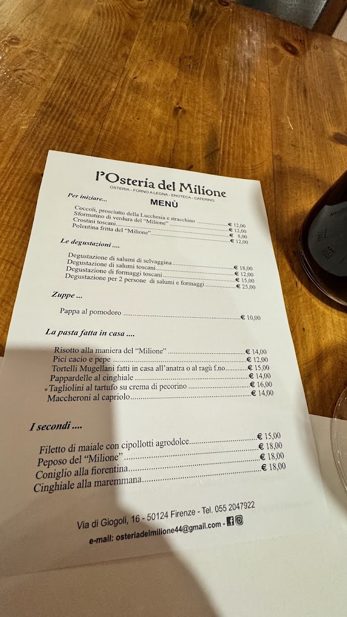 Osteria del Milione Photo Menu 10