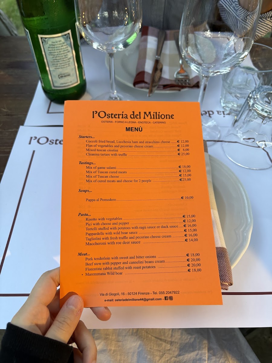 Osteria del Milione Photo Menu 6