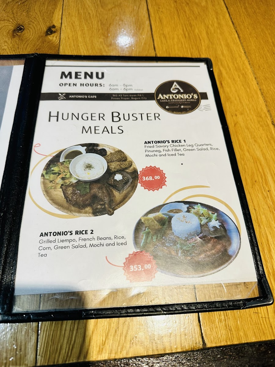 Antonio's Cafe Photo Menu 7