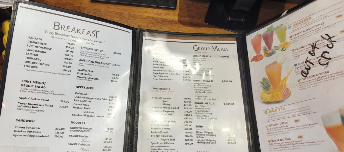 Antonio's Cafe Photo Menu 9
