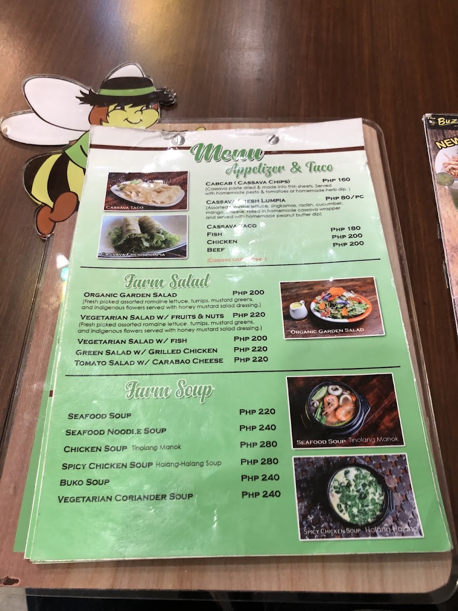 The Buzzz of Bohol Bee Farm Photo Menu 8