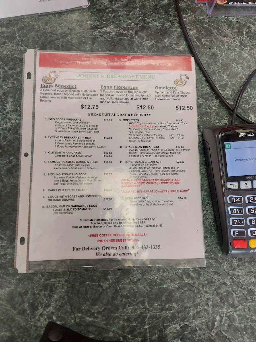 Johnny's Eatery Photo Menu 3