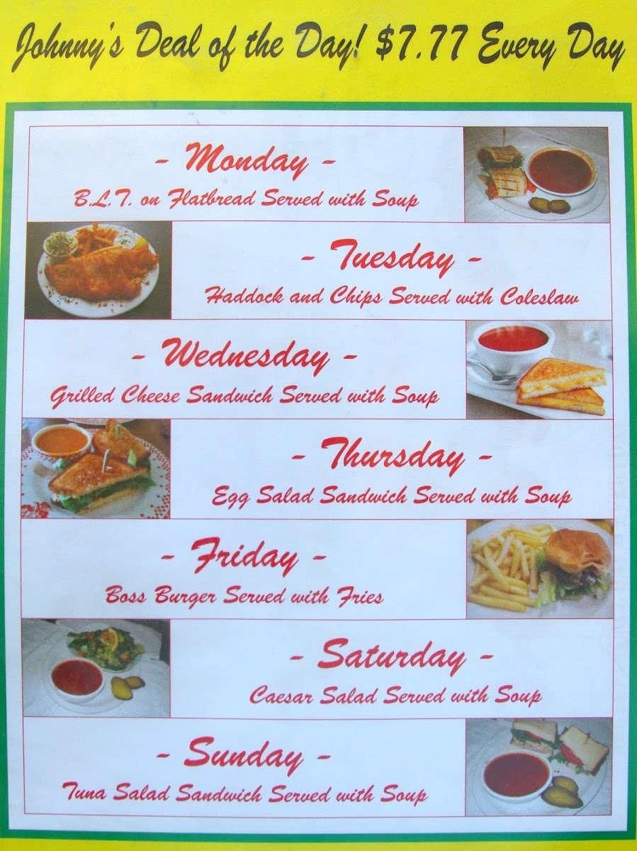 Johnny's Eatery Photo Menu 6