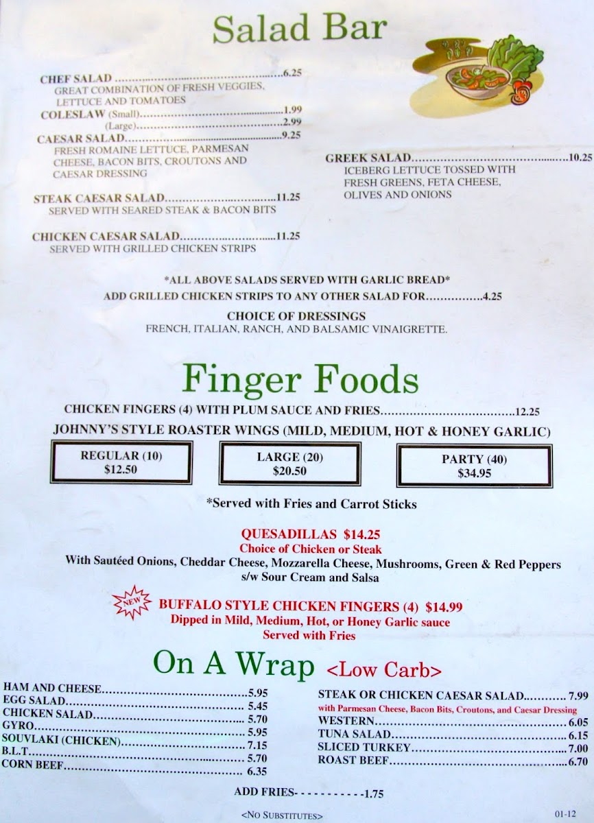 Johnny's Eatery Photo Menu 7