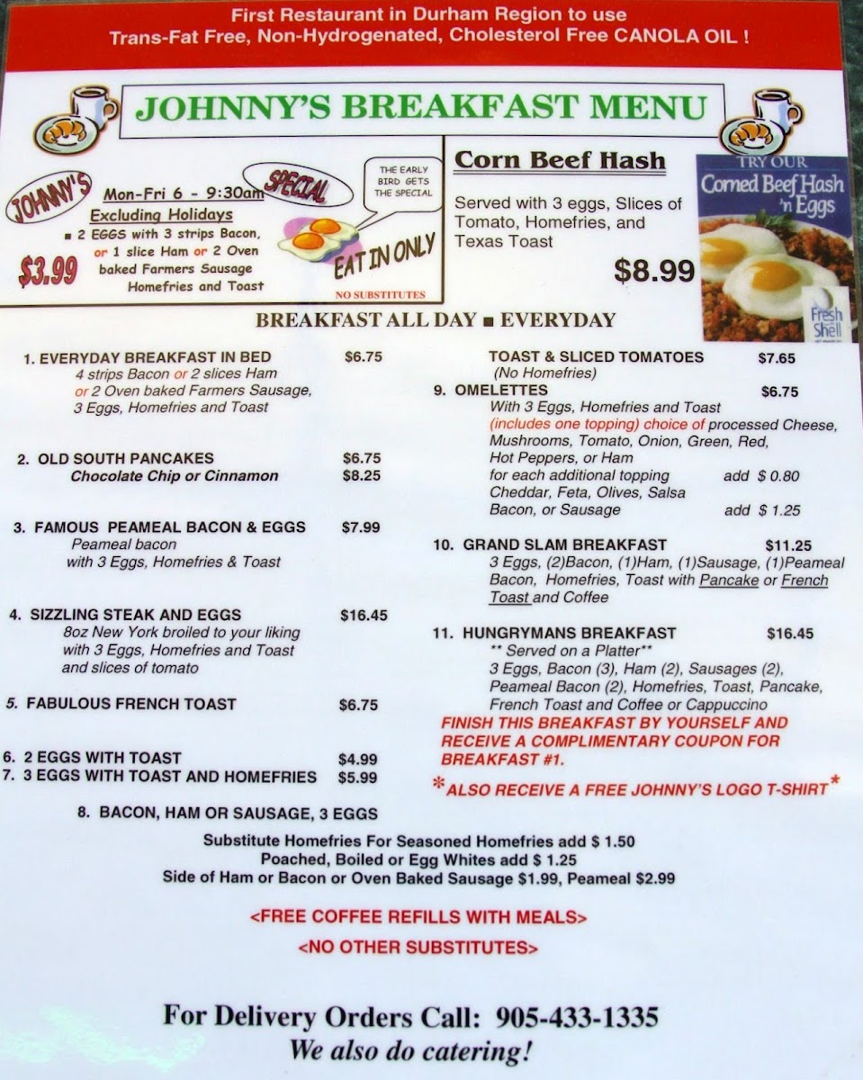 Johnny's Eatery Photo Menu 8
