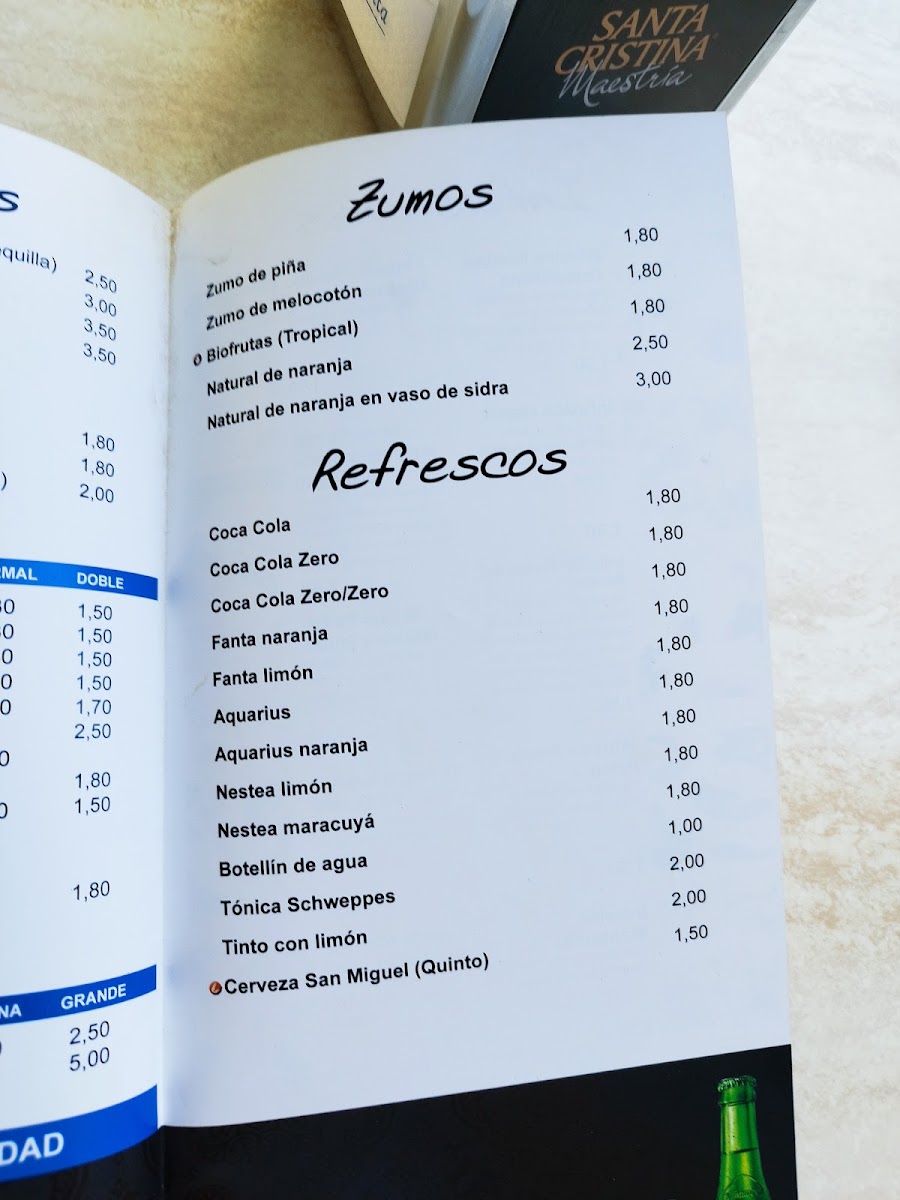 Cafeteria Boris Photo Menu 4