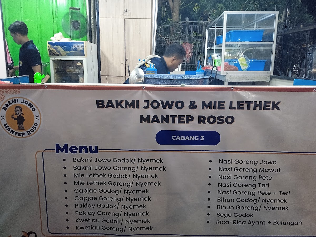 BAKMI JOWO & MIE LETHEK MANTEP ROSO CABANG 3 Photo Menu 7