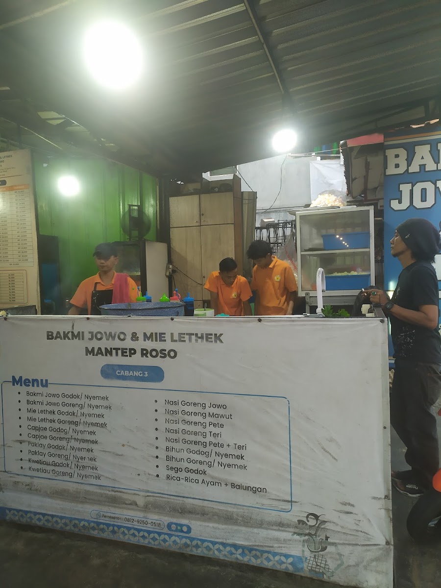 BAKMI JOWO & MIE LETHEK MANTEP ROSO CABANG 3 Photo Menu 8