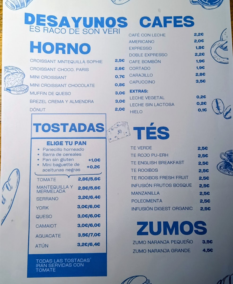 Es Racó de Son Verí Photo Menu 1