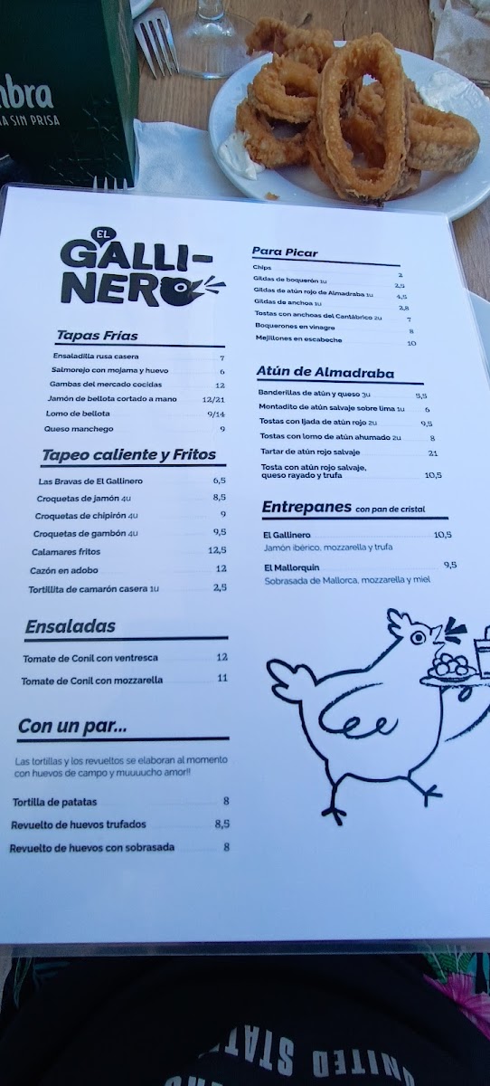 El Gallinero de Zahara Photo Menu 2
