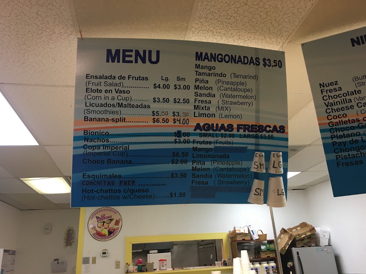 La Monarca Michoacana Photo Menu 1